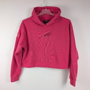 Buffalo Bills Pro Standard Pink Cropped Hoodie Women’s Large